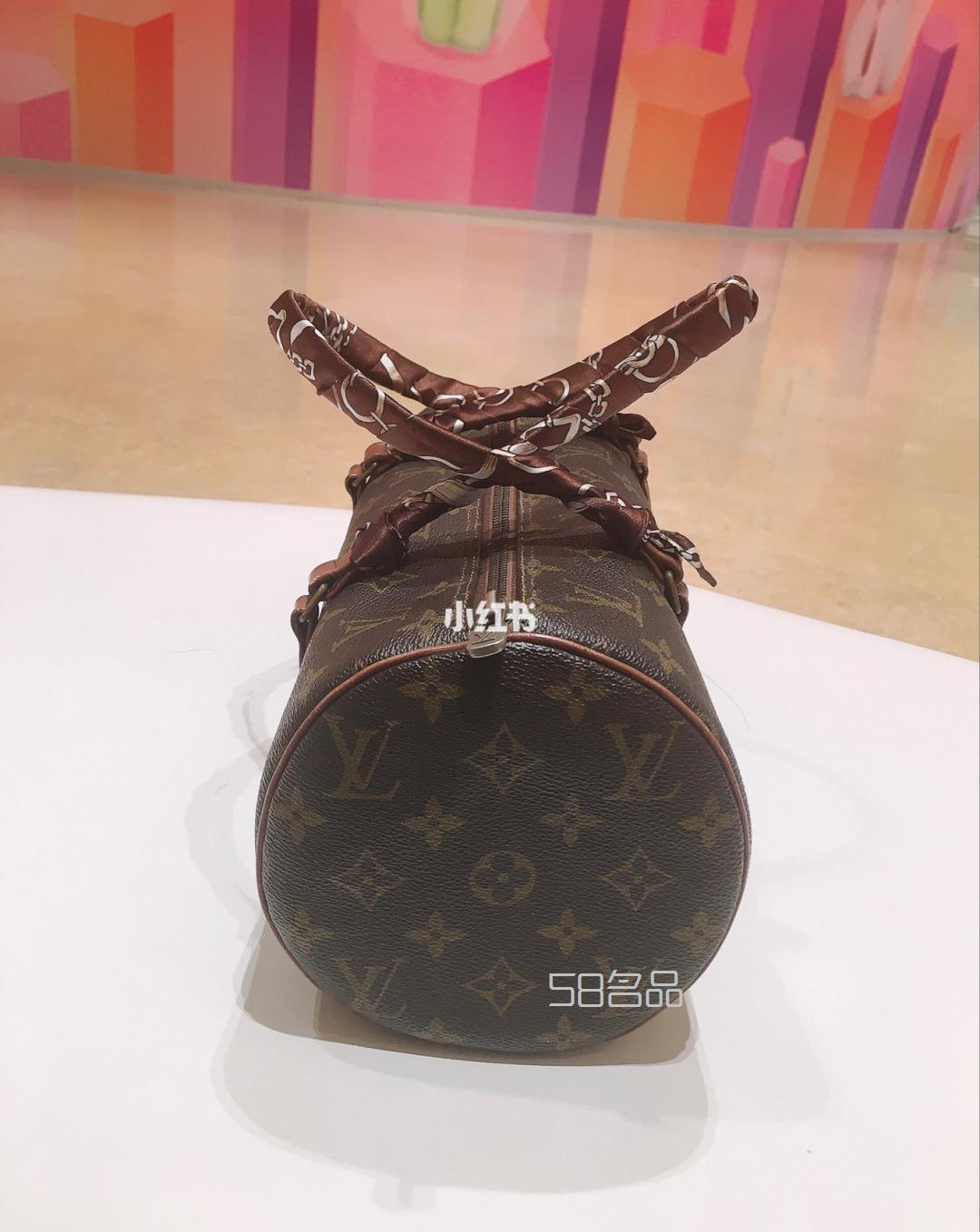 lv紅皮子母圓筒包,2015新款lv正品女包_12
