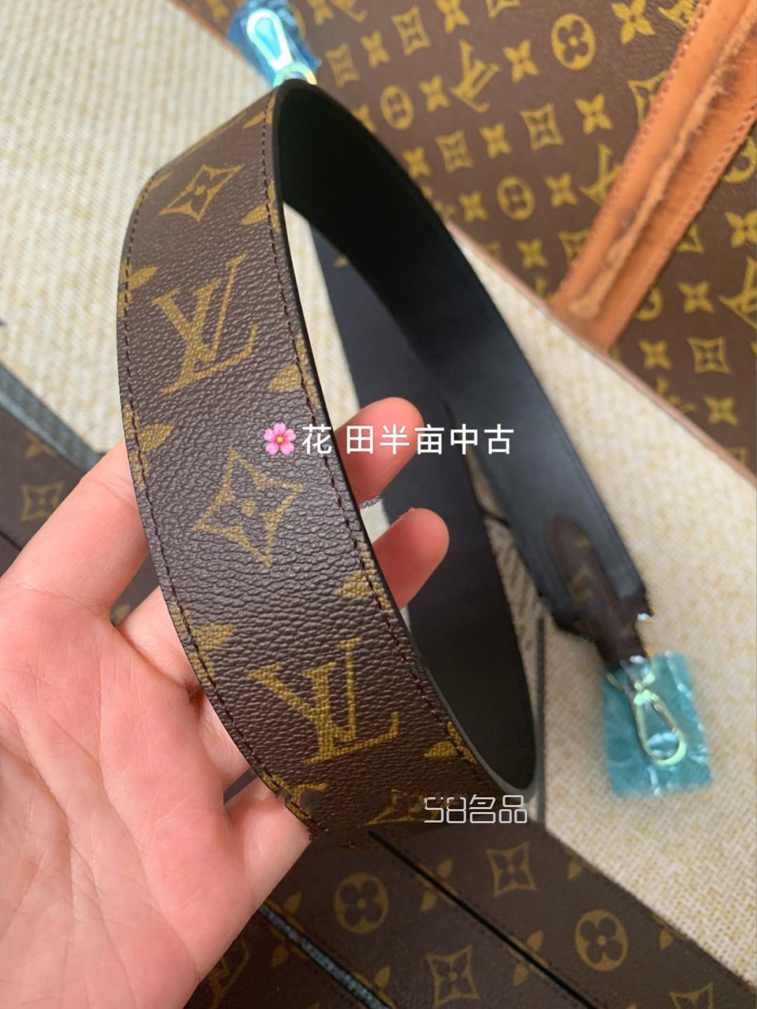 LV萬能寬肩帶【正品包拆包肩帶】中古包肩帶,lv新款女包圖片_12