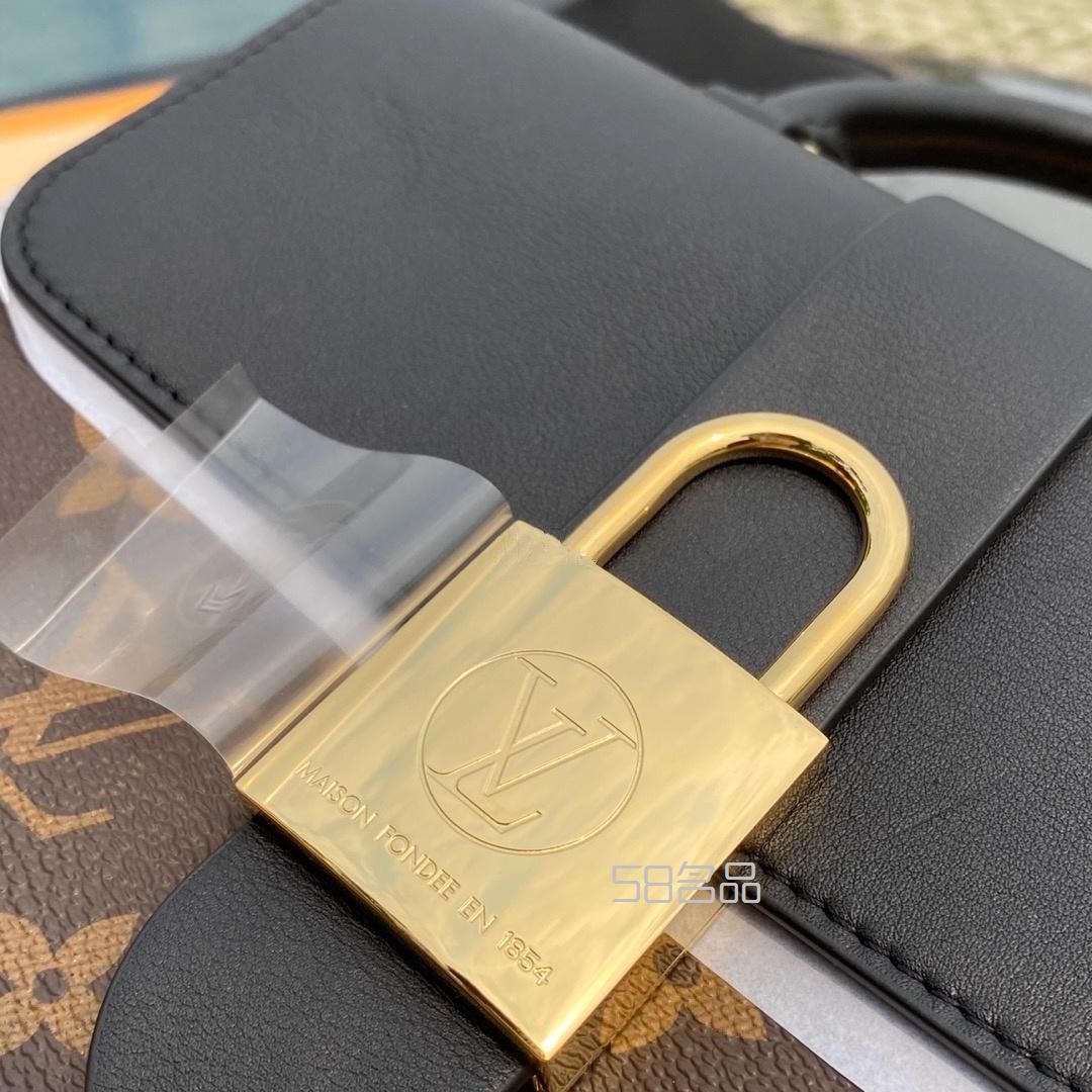 LV Luck BB鎖頭包越看越喜歡,lv老花枕頭包迷你_9