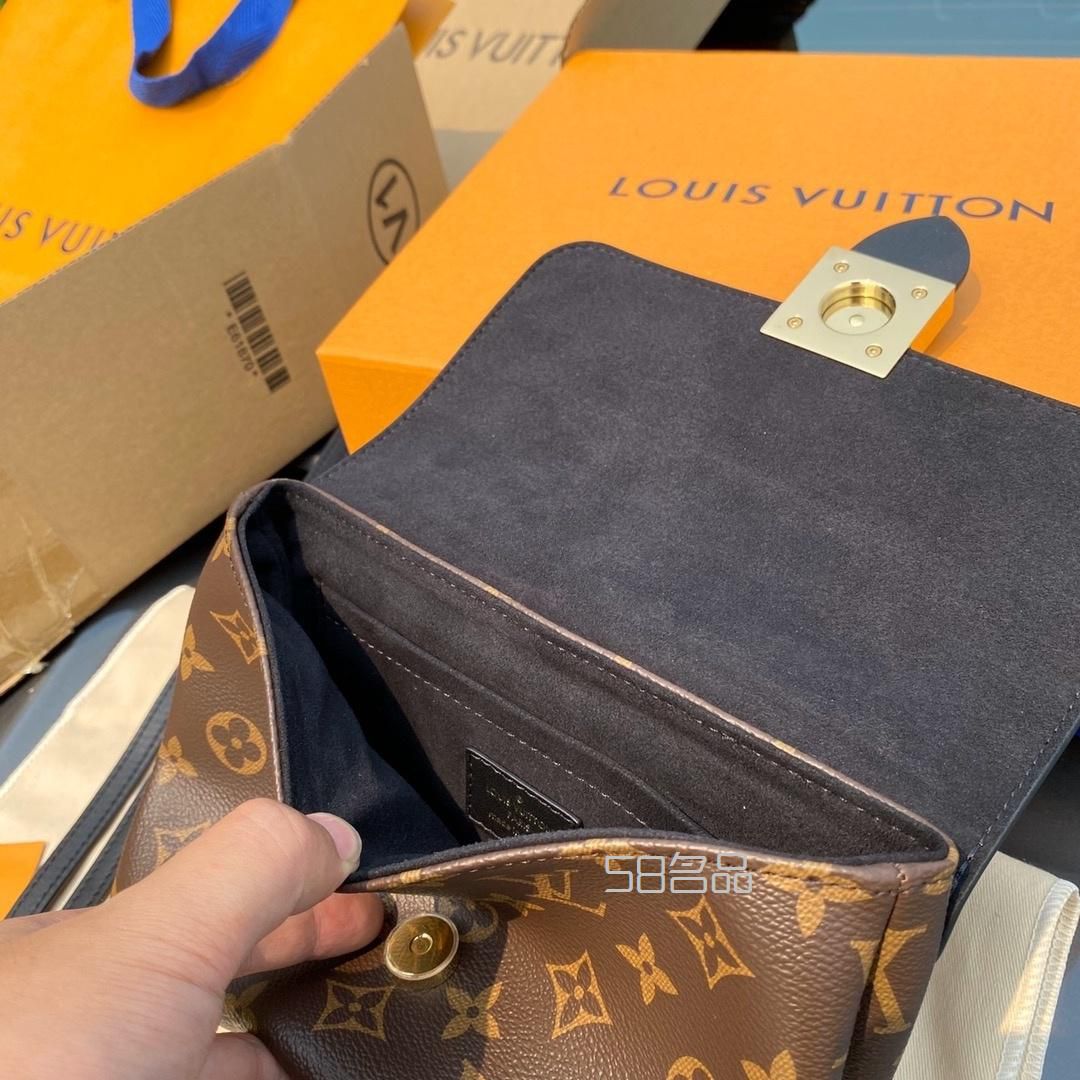 LV Luck BB鎖頭包越看越喜歡,lv老花枕頭包迷你_7