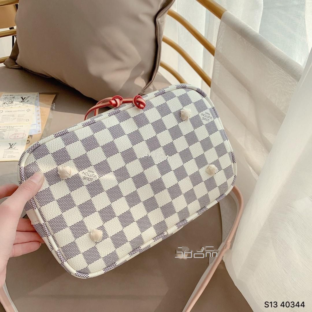 Lv 2020 神仙白格 水桶包編織手柄 櫻粉肩帶 美到無(wú)法無(wú)天,delvaux mini_5
