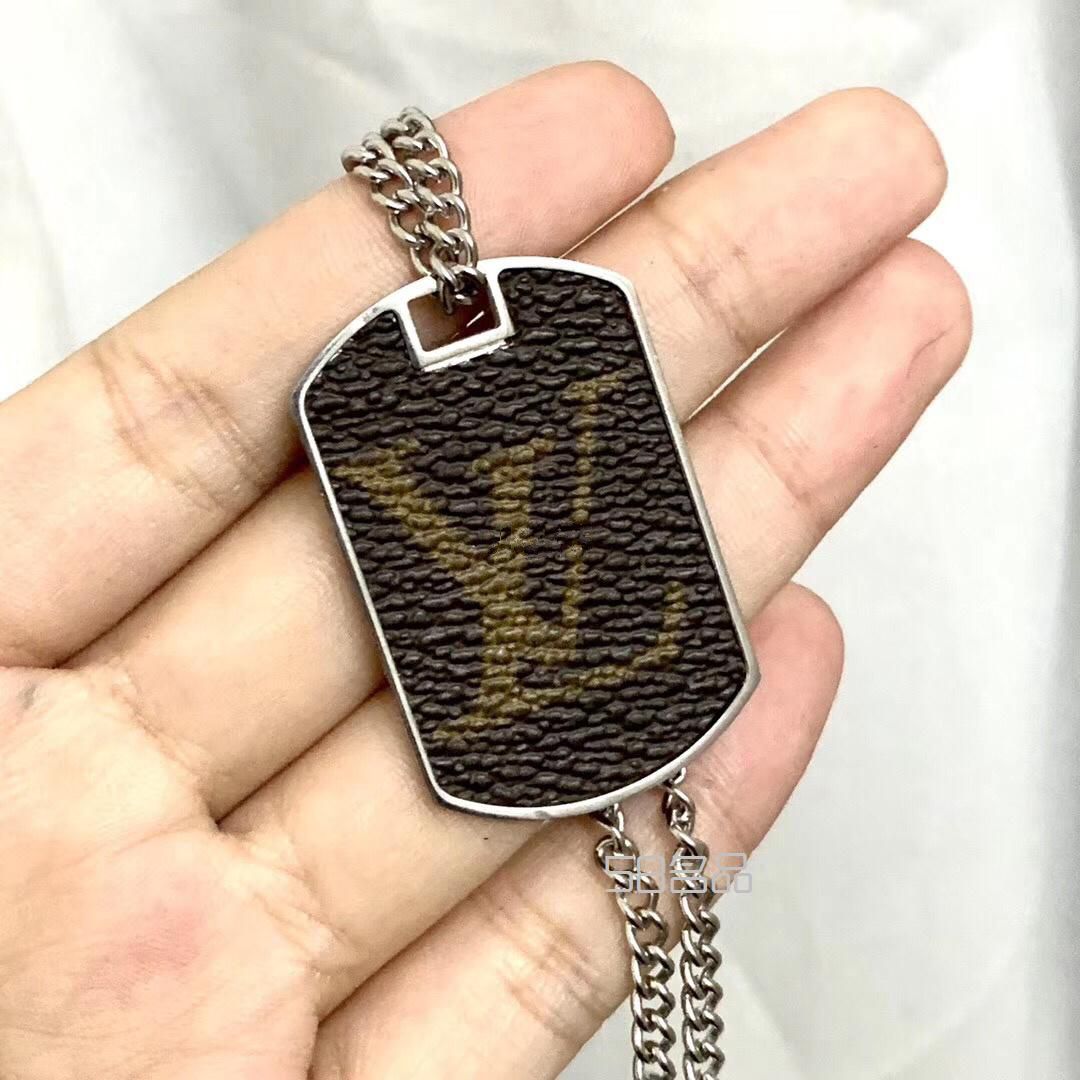 中古拆包LV項(xiàng)鏈,lv配皮_1