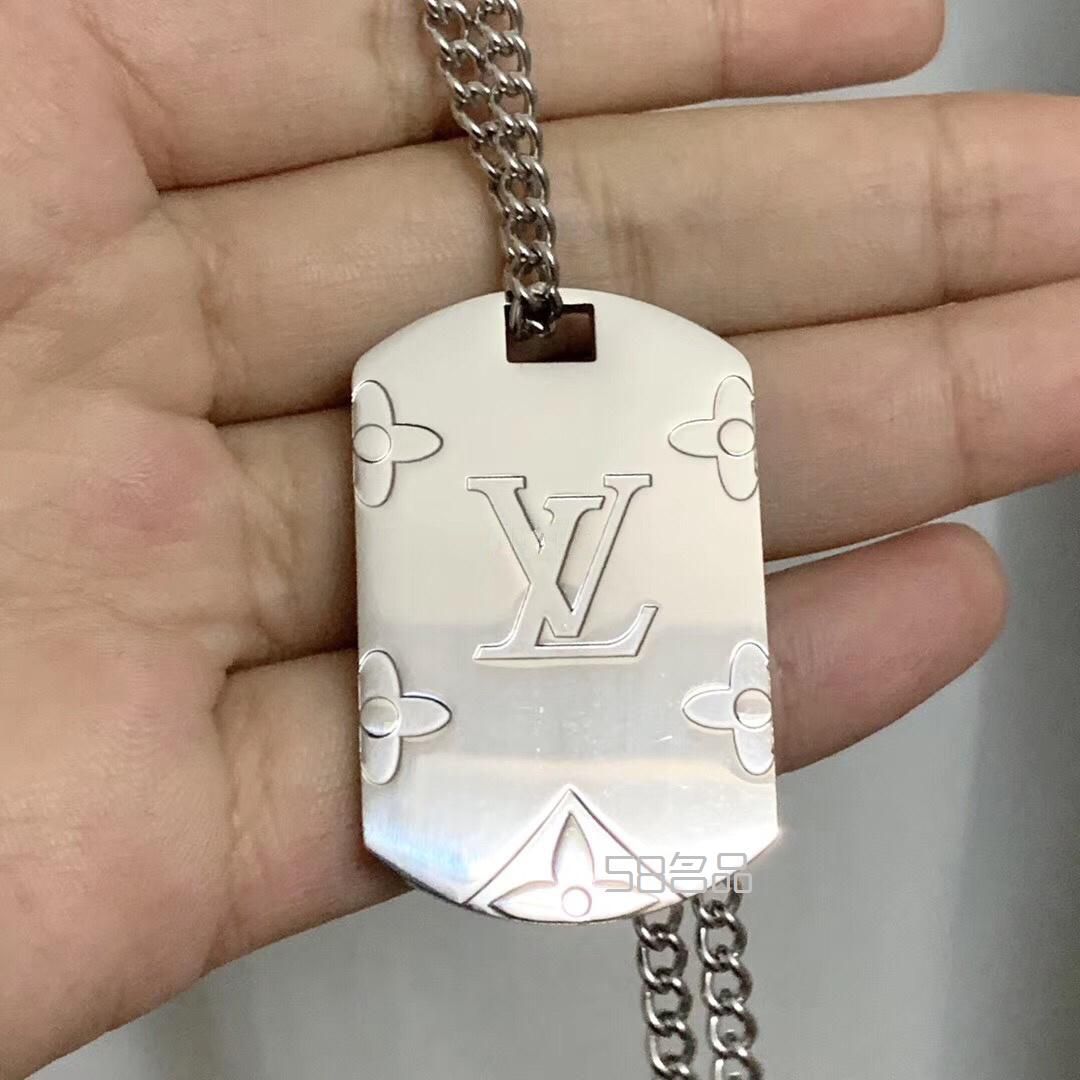 中古拆包LV項(xiàng)鏈,lv配皮_3