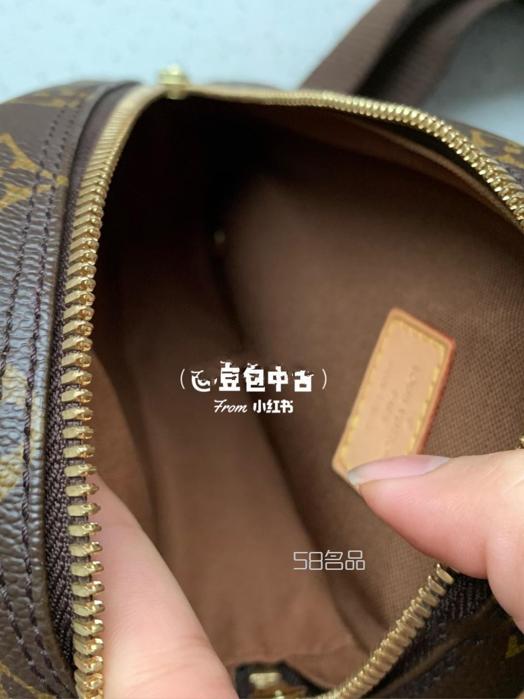 lv中古老花胸包 蛋蛋包,lv包包原單_5