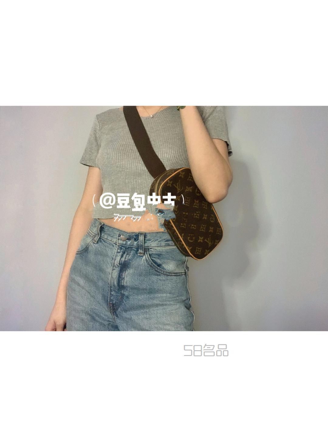lv中古老花胸包 蛋蛋包,lv包包原單_7