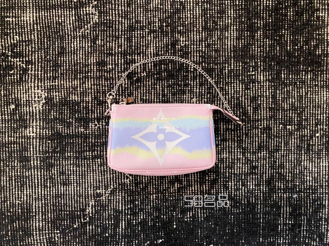 LV限定小麻將包,clemence lv錢(qián)包_1