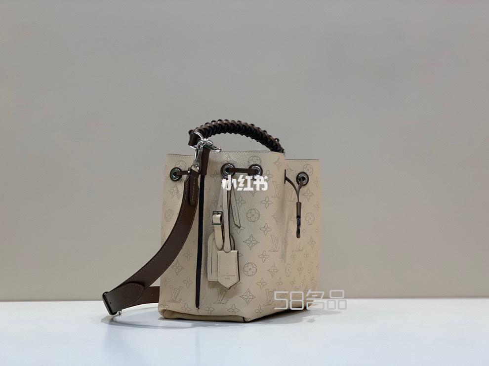 LV Muria系列手袋 水桶包手提包斜挎包,lv購物袋怎么看真?zhèn)蝊14