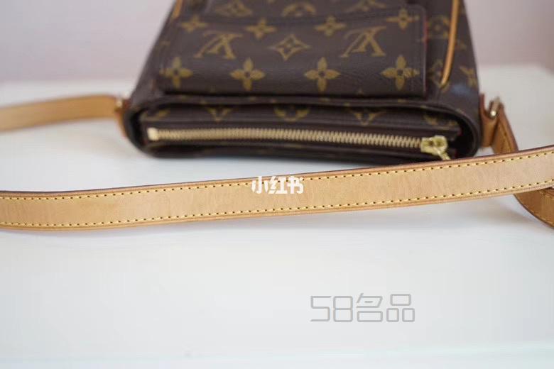lv駱駝包小號(hào)老花單肩包腋下包,lv lockit手鏈_10