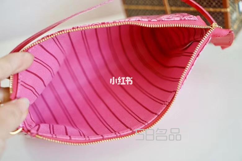 lv限定款麻將包,lv老花帶鎖包_5