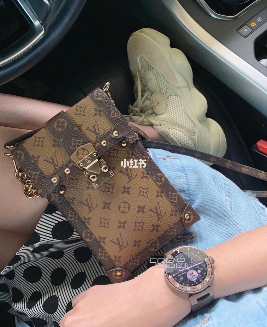 lv手機包盒子包,lv brazza 真假_1