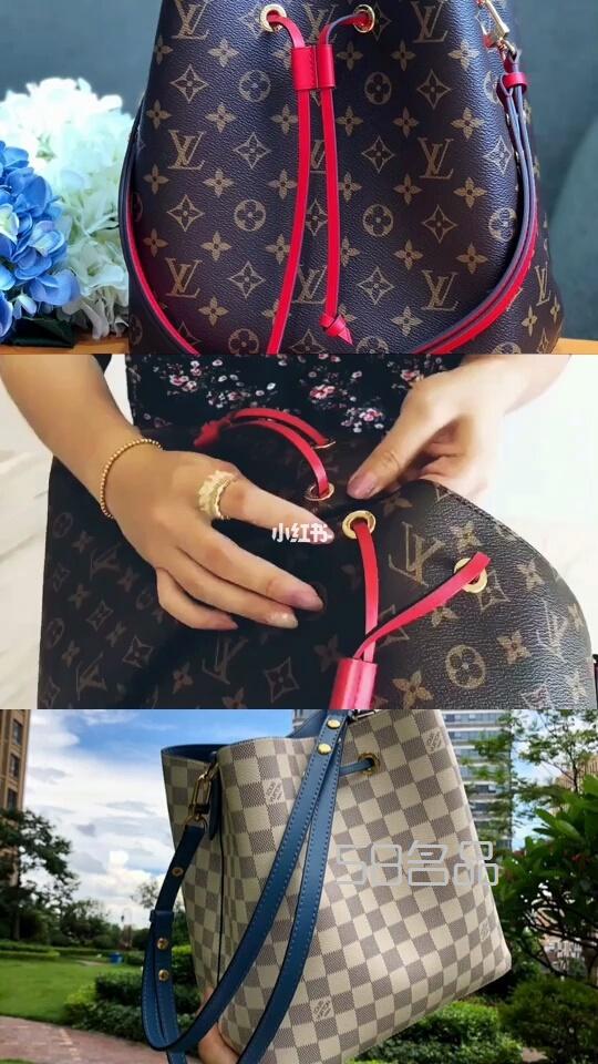 lv水桶包視頻對比講解,lv m40780搭配_1