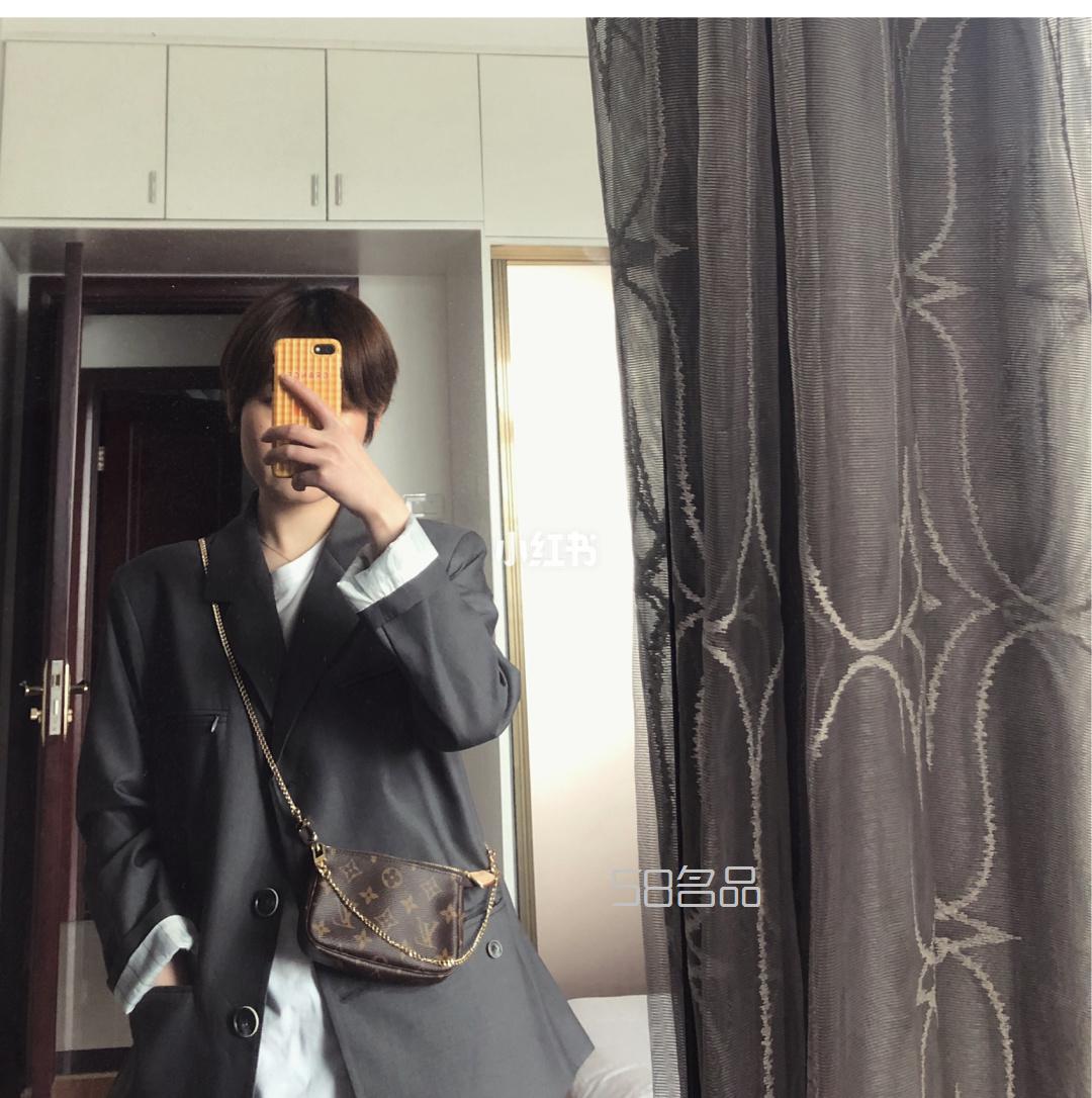Lv老花小麻將包,lv真包是什么皮_12