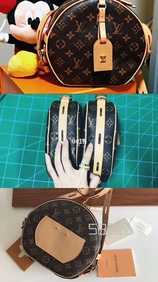 lv軟圓餅包講解對(duì)比視頻,lv貨號(hào)m43186圖片_1