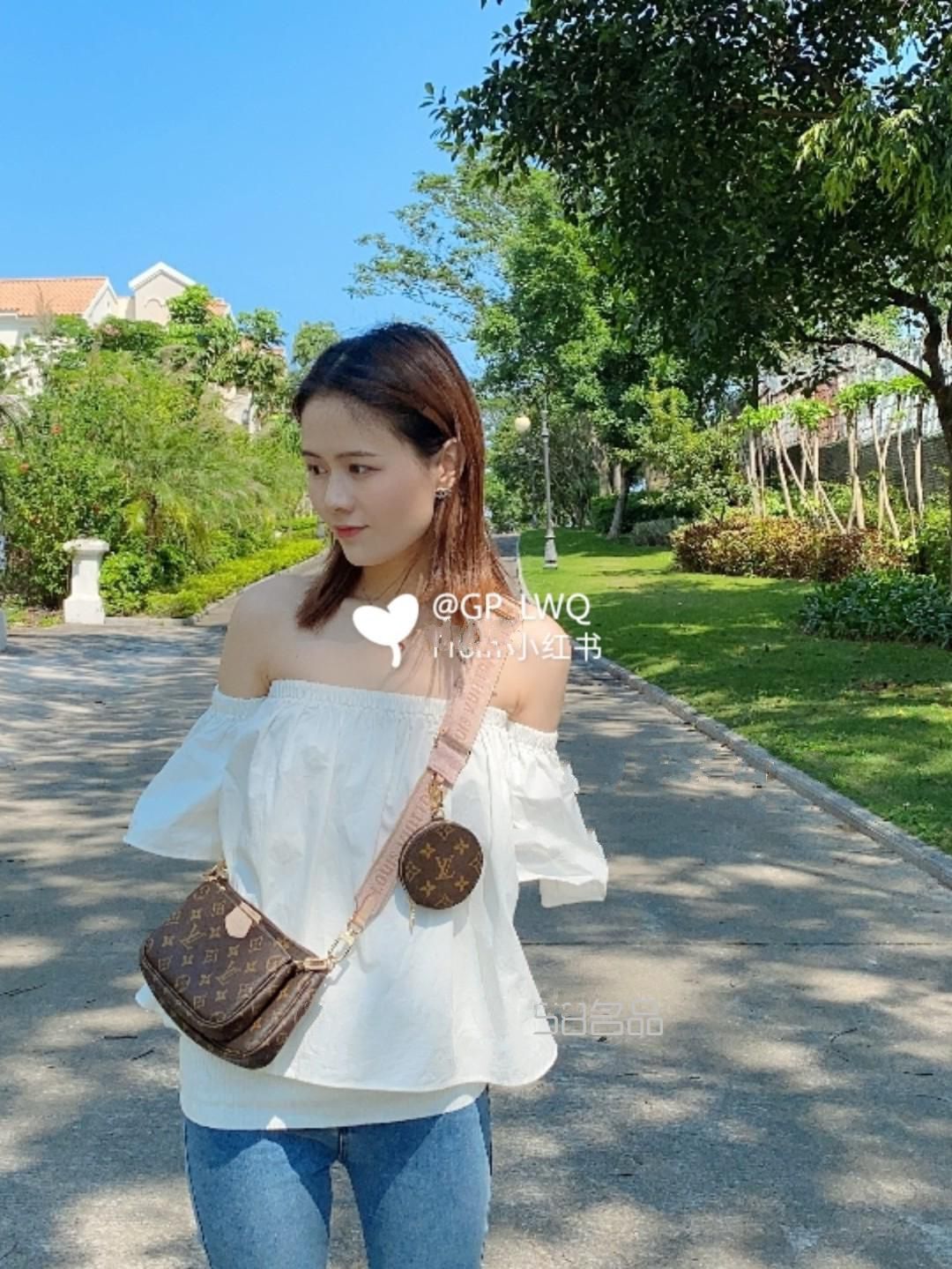 LV 麻將包三合一 上身圖,lv男鞋廠家代理_3