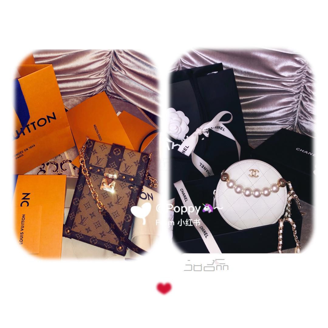 chanel珍珠小圓餅、lv手機包～,lv錢包多少錢一個_1