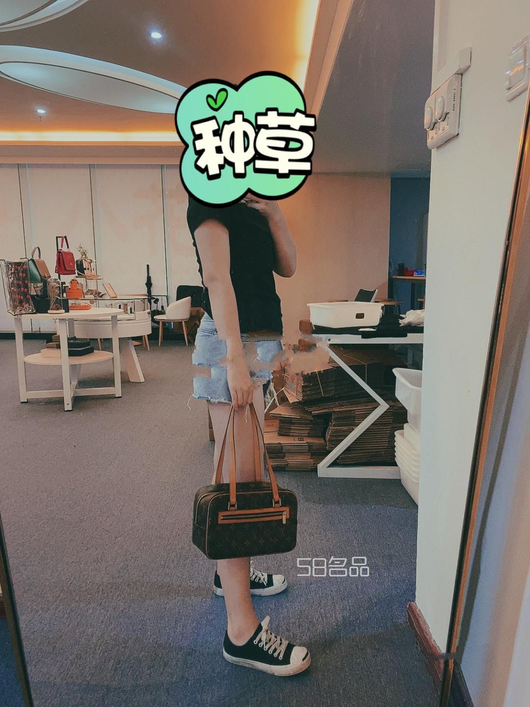 叮咚｜lv 老花中古盒子包,lv鴕鳥(niǎo)皮包包_5
