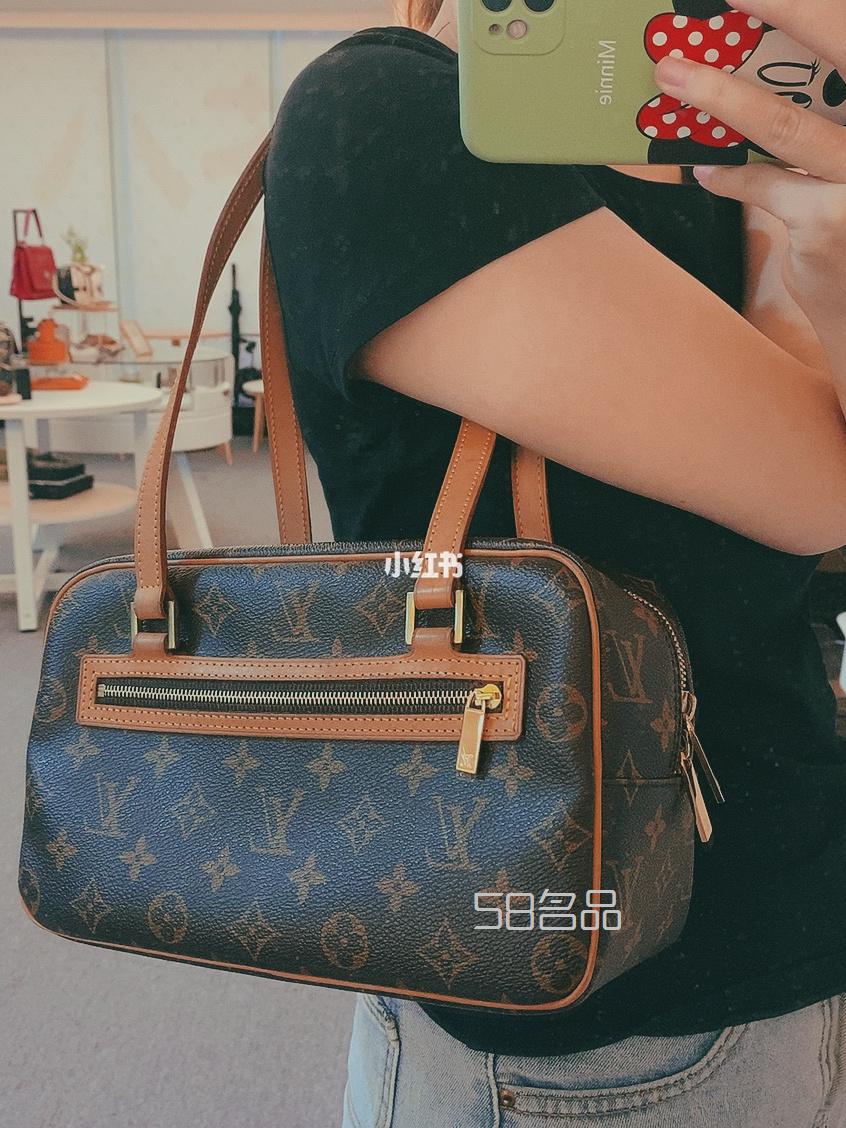 叮咚｜lv 老花中古盒子包,lv鴕鳥(niǎo)皮包包_3