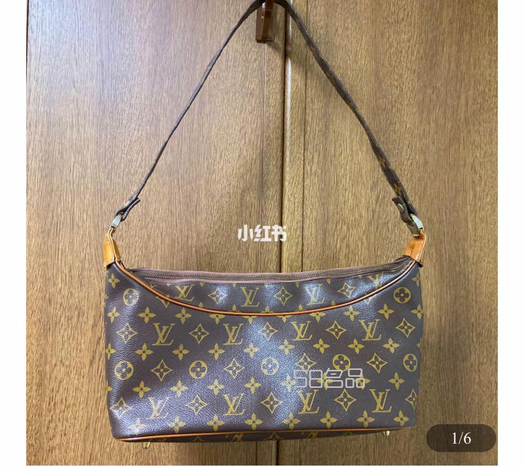 LV老花中古包,正品lv男包圖片_1