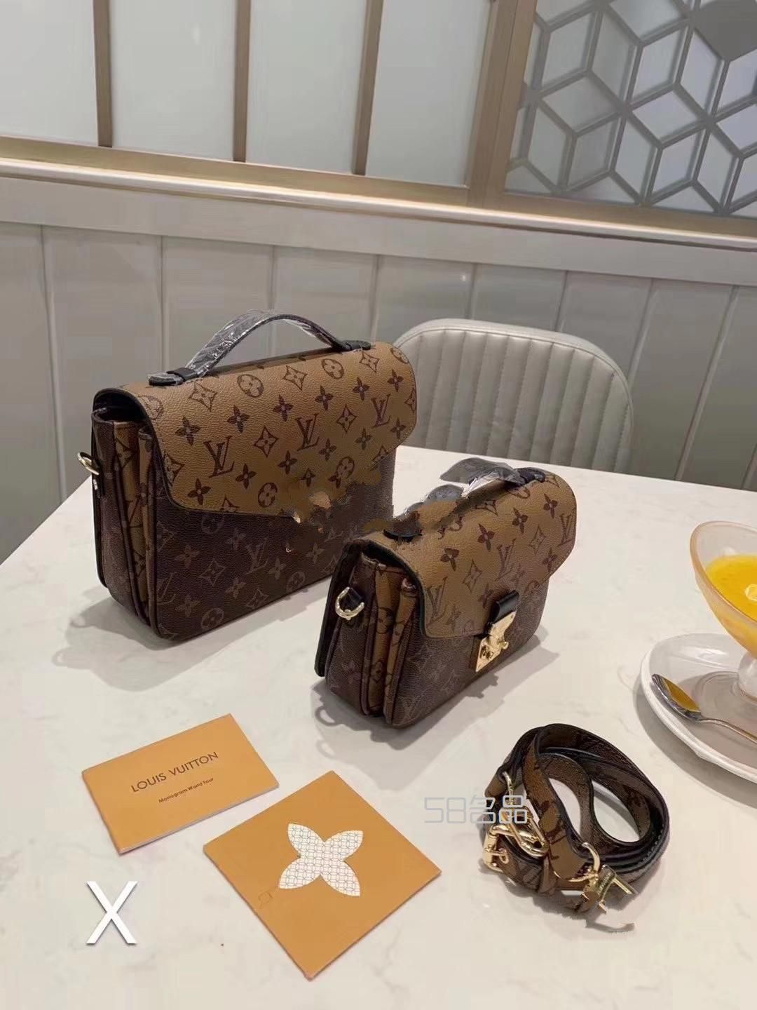 LV這款郵差包真的是太喜歡了,lv neverfull 老花_1