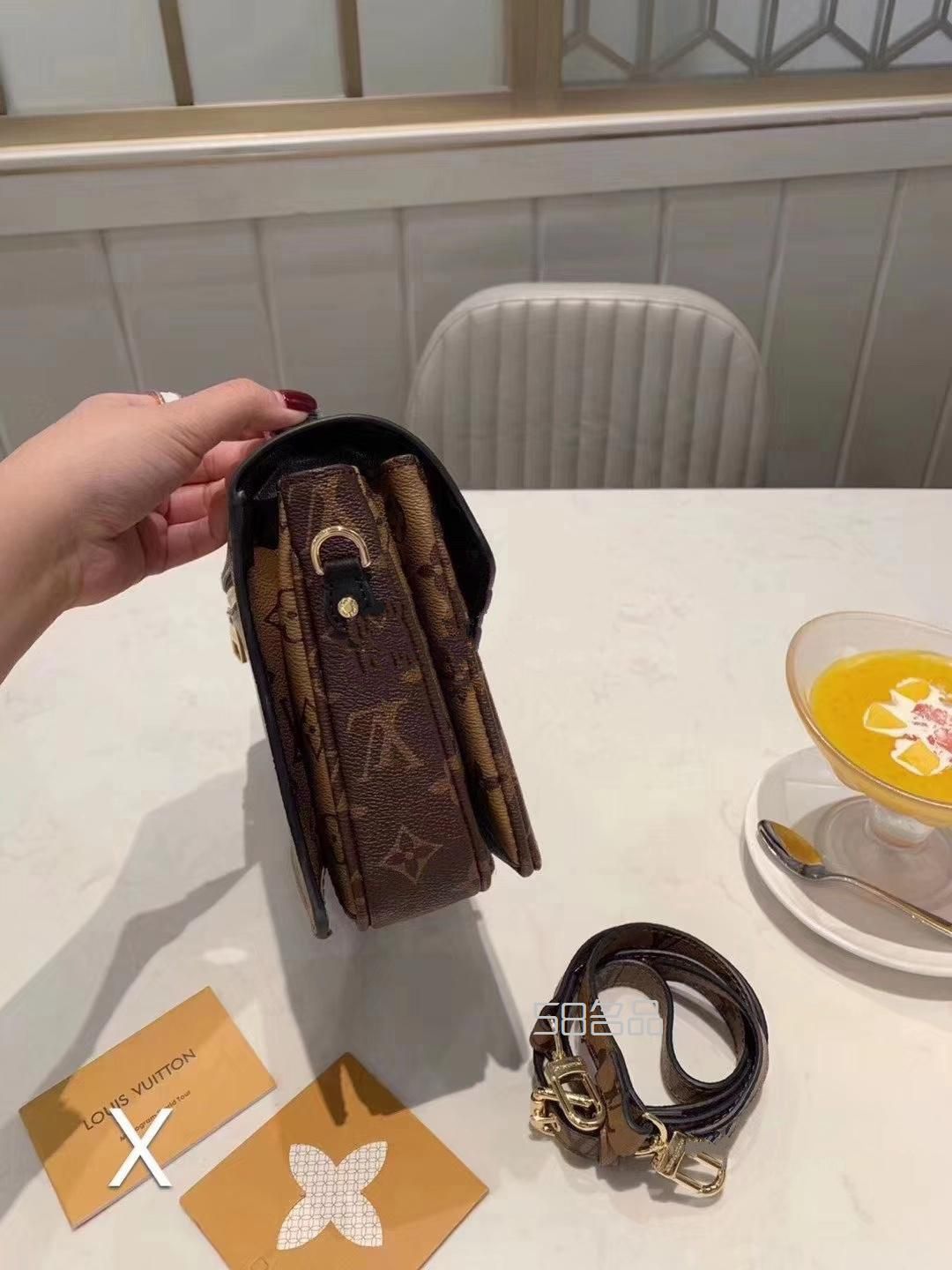 LV這款郵差包真的是太喜歡了,lv neverfull 老花_18