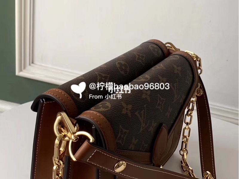 LV路易威登老花拼色BIFACE雙面郵差包,lv m60049_9