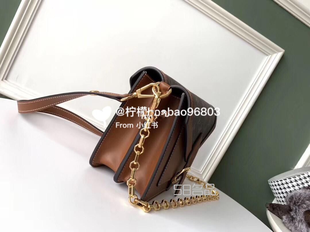 LV路易威登老花拼色BIFACE雙面郵差包,lv m60049_10