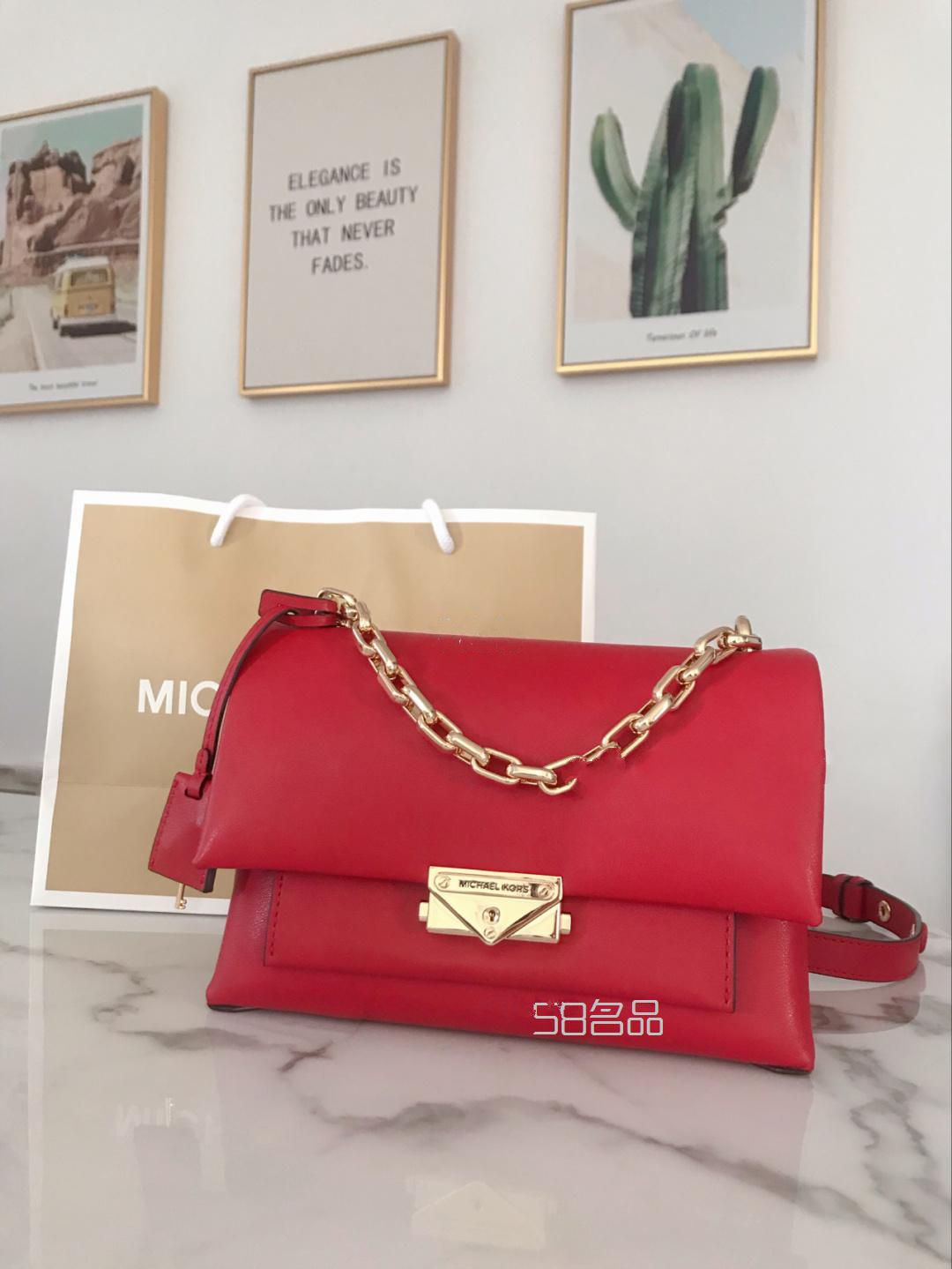 婚包非要LV不妨看看這款MK紅色cece,lv限量包_1