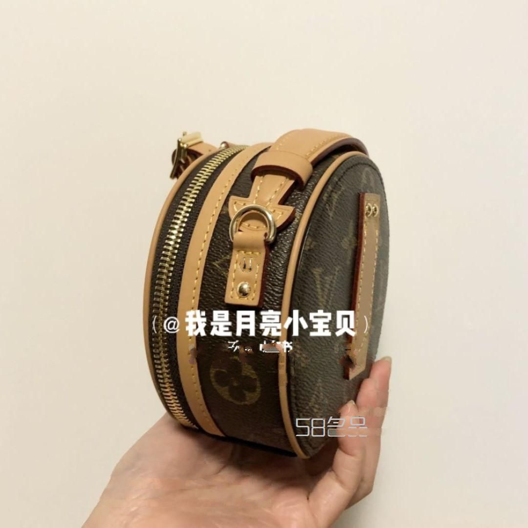 中古包拆包我的Lv 小圓餅可愛,lv neonoe水桶包橘色_12