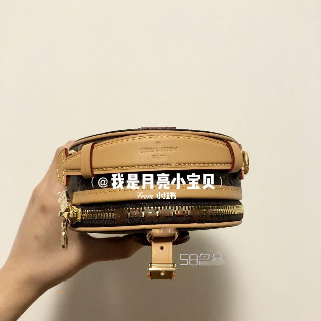 中古包拆包我的Lv 小圓餅可愛,lv neonoe水桶包橘色_3