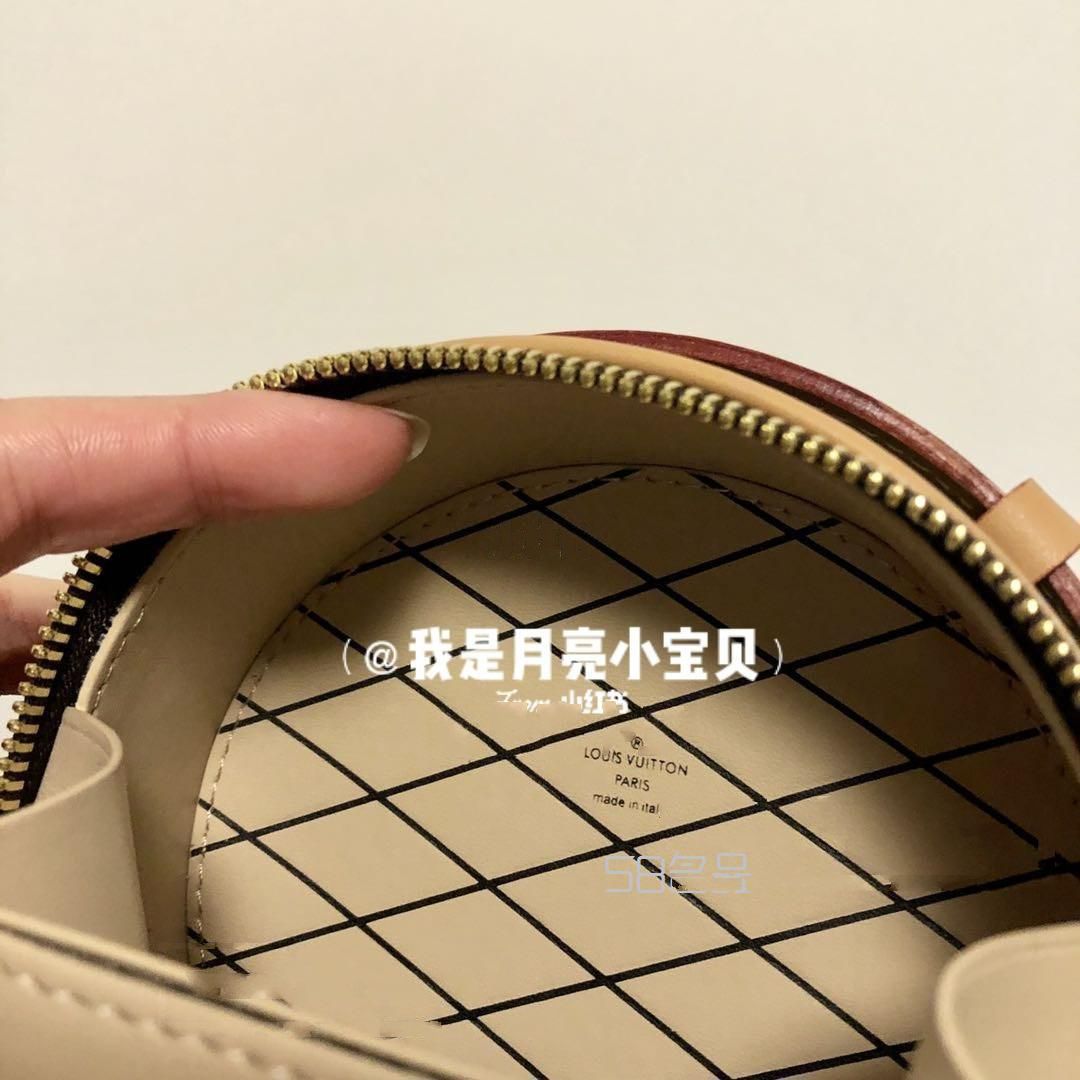 中古包拆包我的Lv 小圓餅可愛,lv neonoe水桶包橘色_5