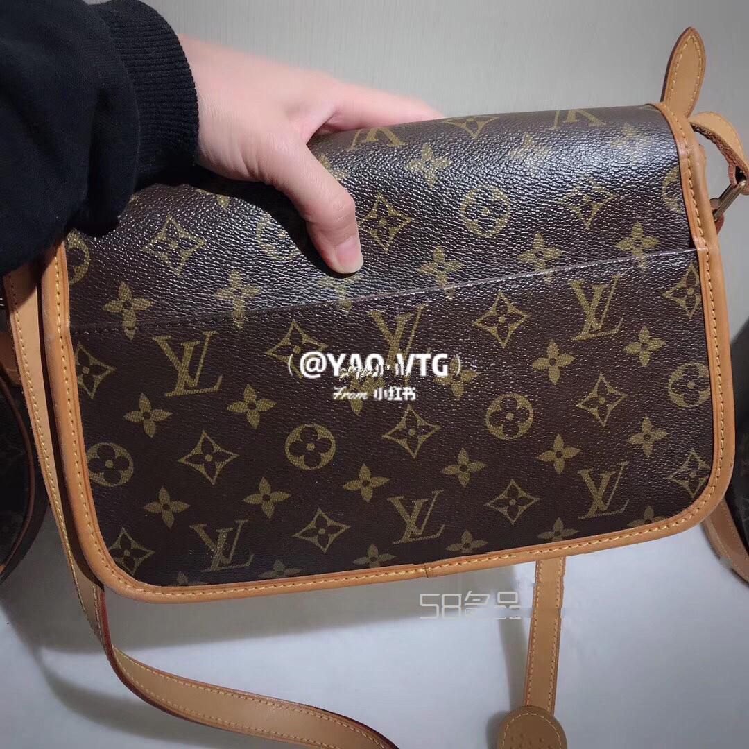 LV老花中古款郵差包,lv旅行包價格_12