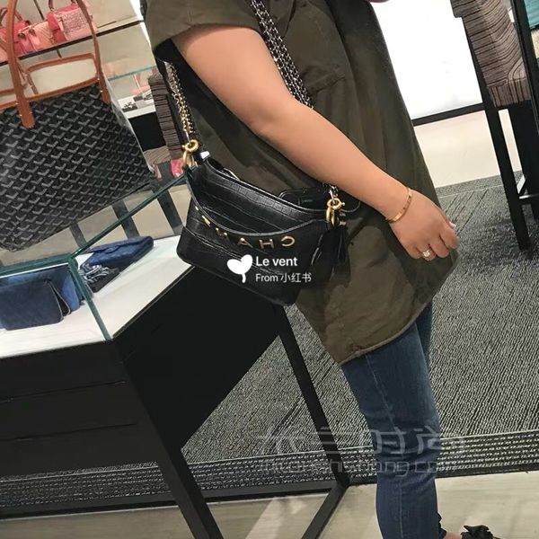 不看后悔！香奈兒流浪包鱷魚紋入手超級(jí)劃算_4