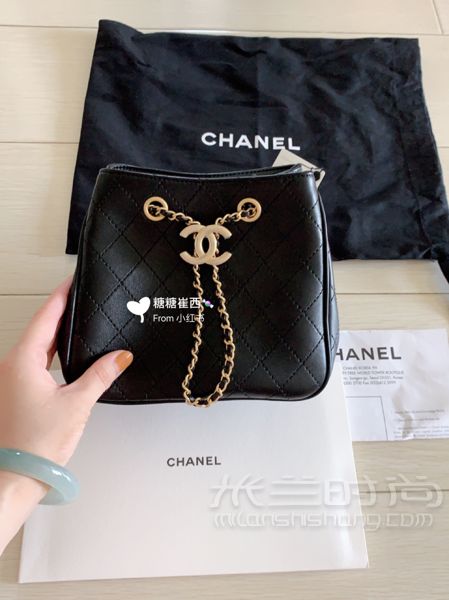 喜提CHANEL香奈兒水桶包 鏈條超美_1