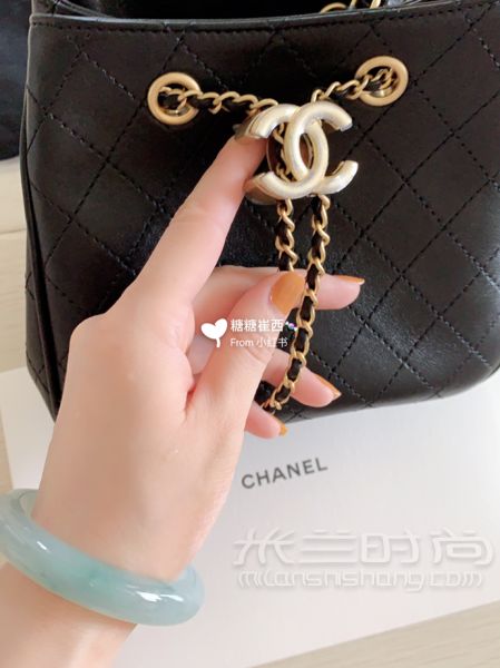 喜提CHANEL香奈兒水桶包 鏈條超美_2