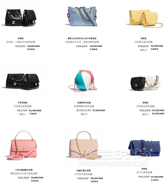 最新一季! CHANEL 2019春夏新款 多地超全比價! 香奈兒包包合集_2