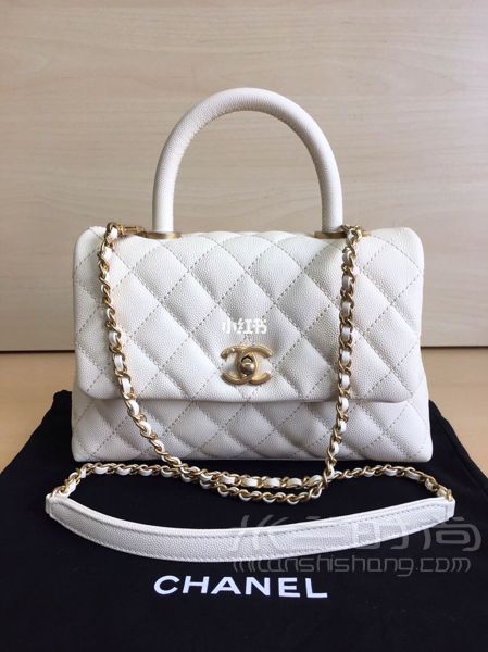 chanel coco handle 非常美貌的一只！白色很百搭優(yōu)雅大氣！_4