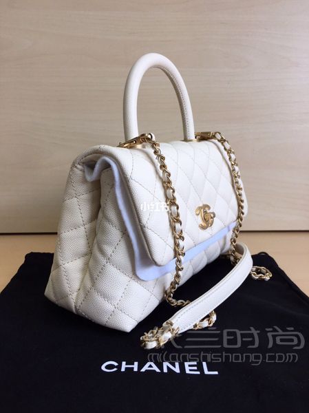 chanel coco handle 非常美貌的一只！白色很百搭優(yōu)雅大氣！_7