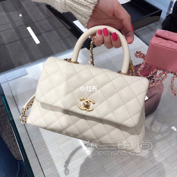 chanel coco handle 非常美貌的一只！白色很百搭優(yōu)雅大氣！_3