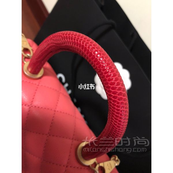 CHANEL COCO HANDLE 小號蜥蜴皮手柄 人生第一只小香_2