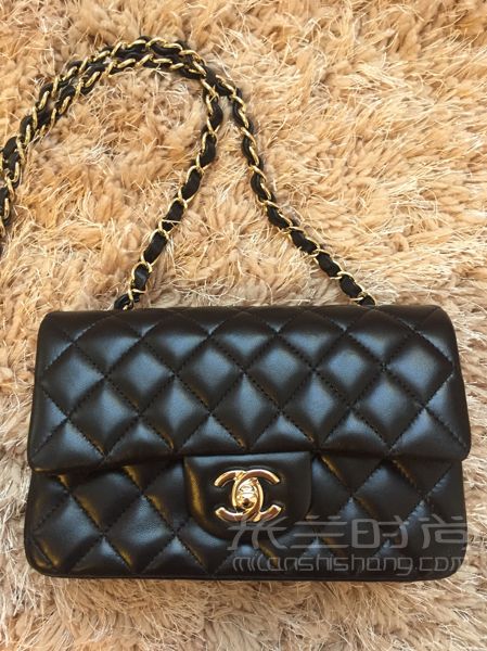 香奈兒 chanel mini cf 終于入手了！chanel classic flap_5