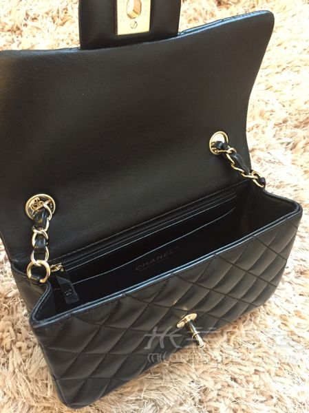 香奈兒 chanel mini cf 終于入手了！chanel classic flap_8
