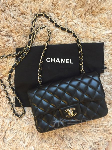 香奈兒 chanel mini cf 終于入手了！chanel classic flap_1