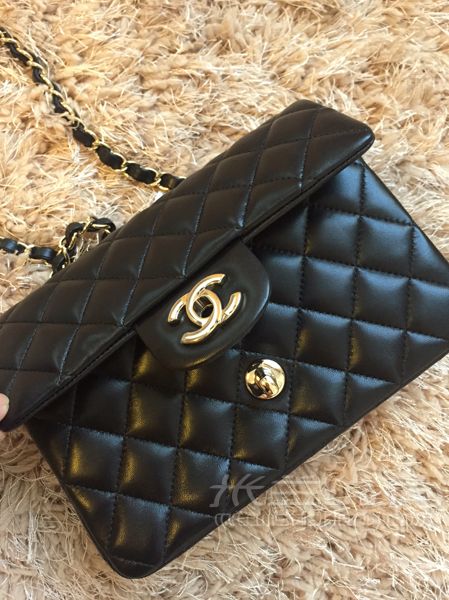 香奈兒 chanel mini cf 終于入手了！chanel classic flap_3