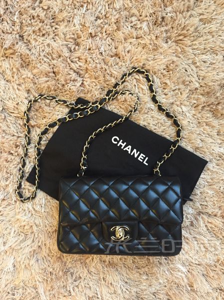 香奈兒 chanel mini cf 終于入手了！chanel classic flap_7