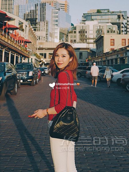 穿搭香奈兒Gabrielle流浪包復古雙肩款 好久沒上啦！_1