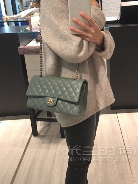 香奈兒包包2018年早春新度假系列cruise希臘綠_1