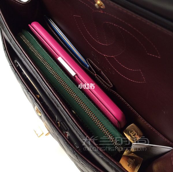 實(shí)用帖Chanel 2.55中號(hào)cf中號(hào)比較_7
