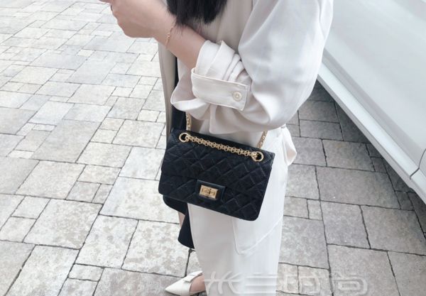 Chanel CF Mini  2.55 Mini 對比 +上身圖_7