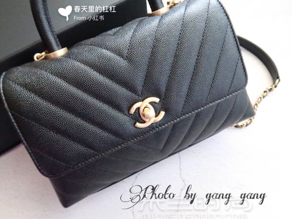 Chanel專柜2018早秋新款香奈兒coco handle包包get!!!_7