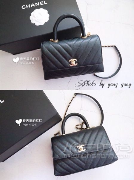 Chanel專柜2018早秋新款香奈兒coco handle包包get!!!_1